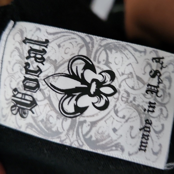 Vocal Black Diamond Embellished Open Cardigan - Picture 8 of 9